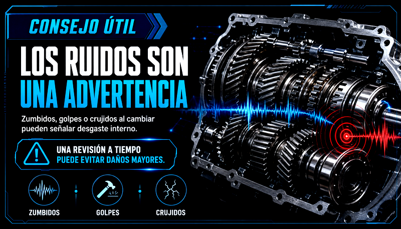 Consejo sobre ruidos en la caja de cambios